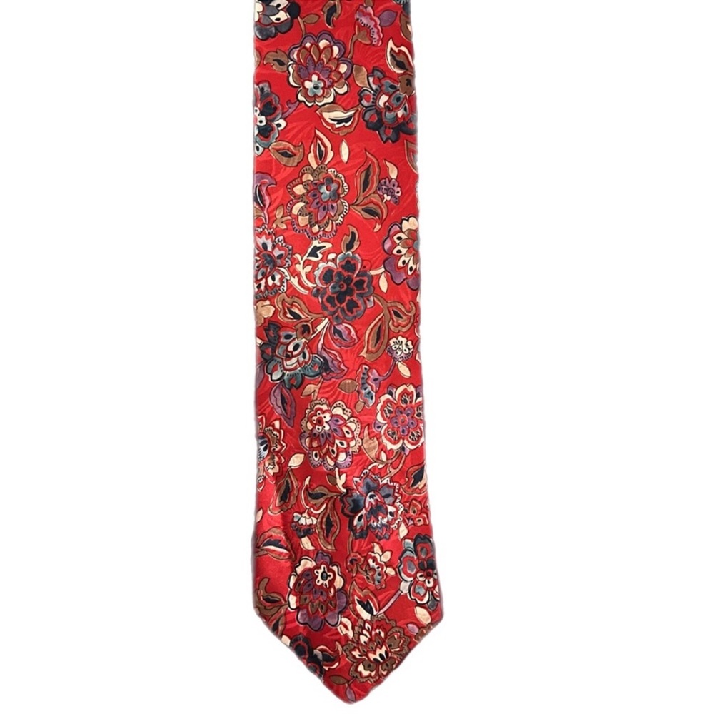 🌻5 for $25🌻 Vintage Dino Orsini Floral Necktie